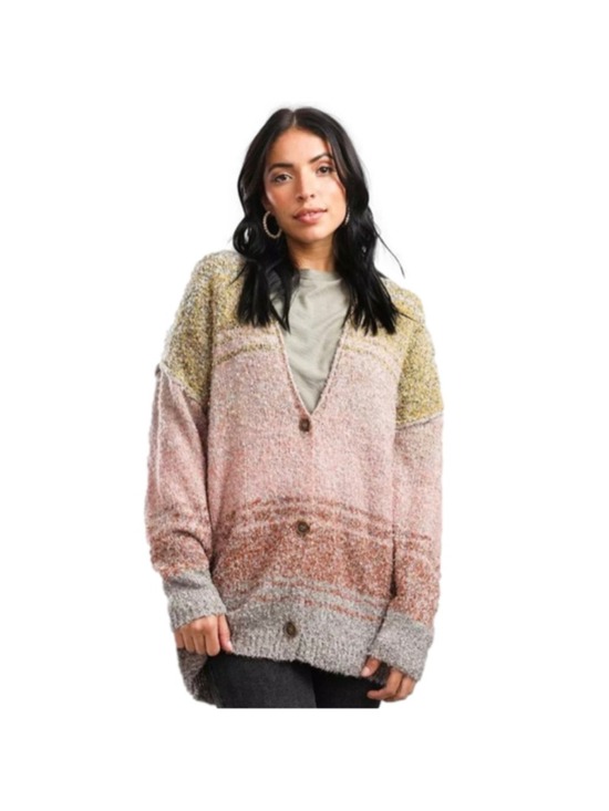 Coco & Jaimeson Sweaters - Coco & Jaimeson Color Block Cardigan Sweater